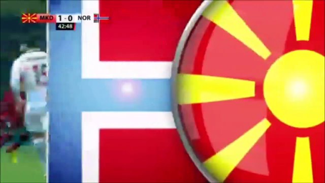 1-0 Goaran Pandev Goal International Friendly - 11.11.2017 Macedonia FYR 1-0 Norway