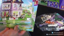 Lego Friends Emmas House Set #41095 - Unboxing and Build - Part1
