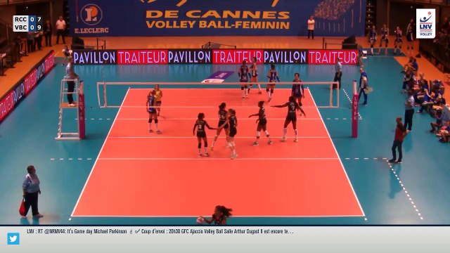 LAF : RC Cannes - Chamalières (Aller)