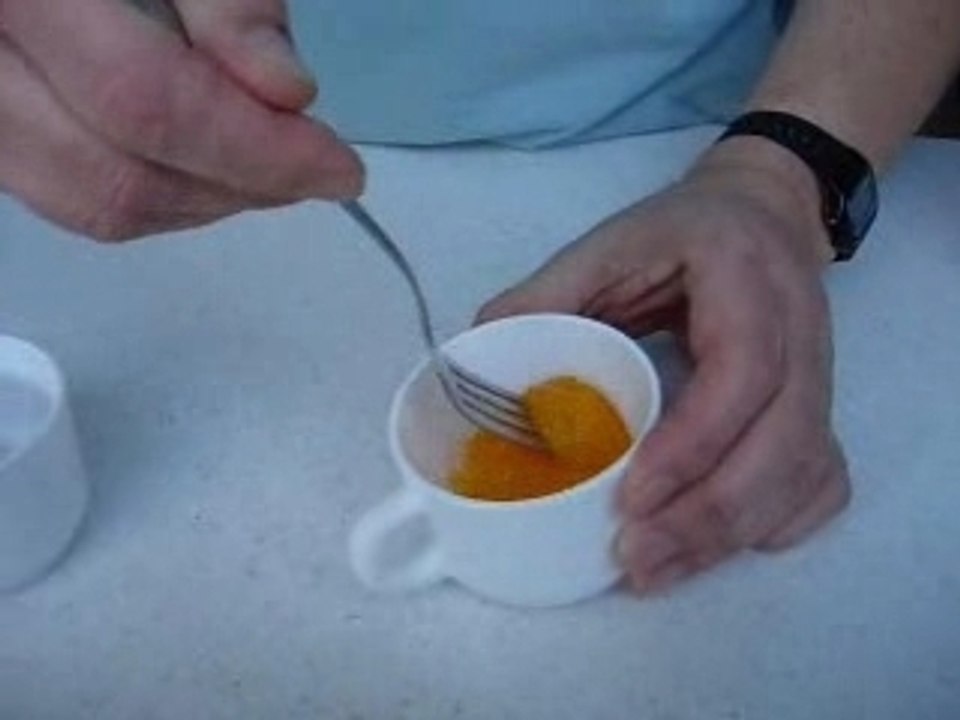 Jaune d'oeuf battu pour dorer