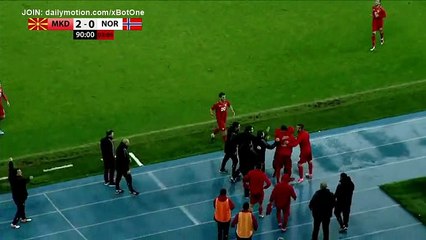 Anes Osmanoski Goal HD - FYR Macedonia 2 - 0 Norway - 11.11.2017 (Full Replay)