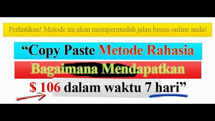 Cara mendapatkan uang dengan cepat