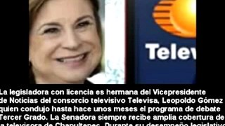 Arely Gómez hermana del Vicepresidente de Televisa hoy en PGR