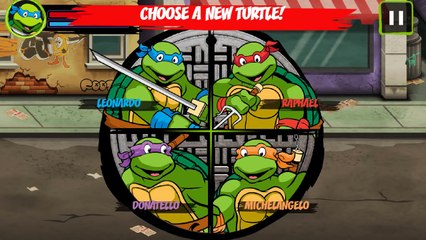 Teenage Mutant Ninja Turtles Games: Kickin It Old School - first look. Gameplay Part 1