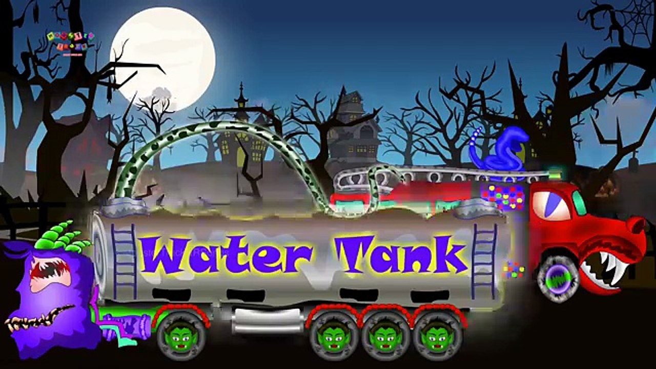 Scary Police Car | Formation And Uses | Police Car | Halloween Special | Scary Videos For Kids