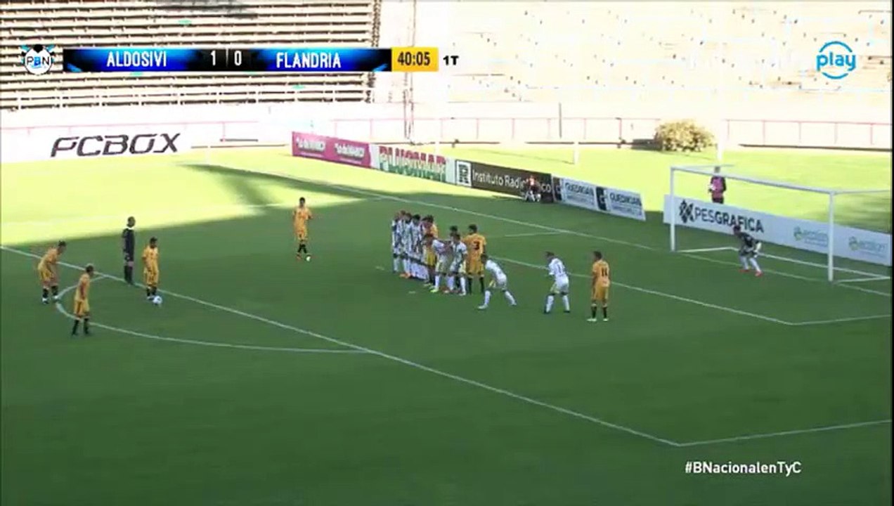 1-1 Sebastián Matos Goal Argentina  Nacional B - 11.11.2017 CA Aldosivi 1-1 Flandria