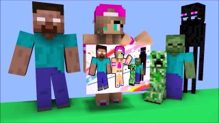 TOP 5 Monster School How-tos! - Minecraft Animation Compilation