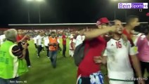 شاهد فرحة لاعبى المنتخب المغربي بعد التأهل الي كأس العالم 2018د