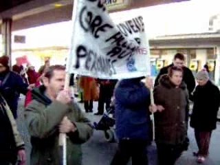 Gare d'Orléans : manif des personnes handicapées