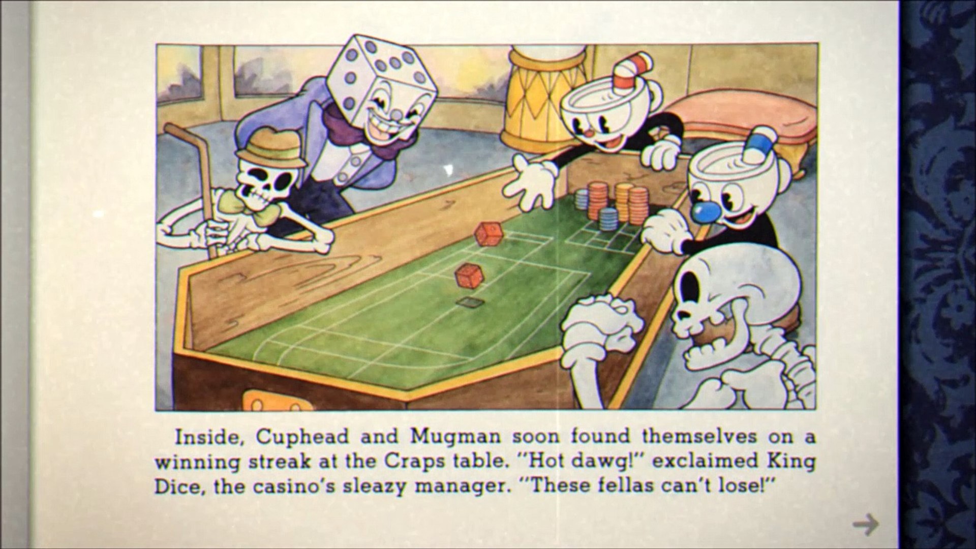 ⁣Introducción Primer Nivel Cuphead
