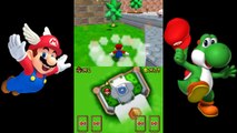 Super Mario 64 DS - 100% Walkthrough Part 6 - Big Boos Haunt (Unlocking Luigi)