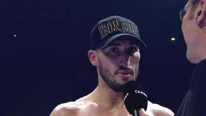 Boxe - The Main Event 4 - La réaction de Nadjib Mohammedi après son succès contre Zouli...