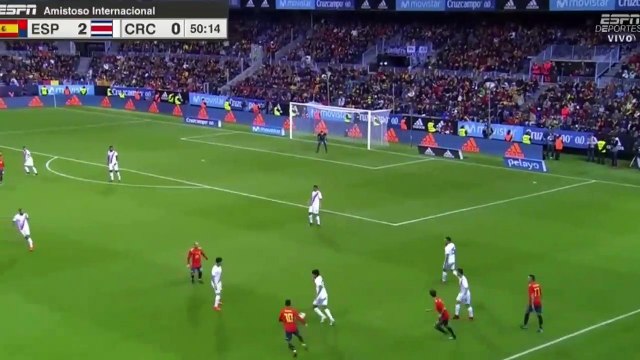 David Silva Goal HD - Spain 3-0 Costa Rica - 11.11.2017
