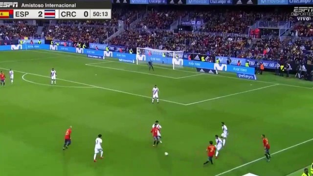 David Silva Goal HD - Spain 3-0 Costa Rica - 11.11.2017
