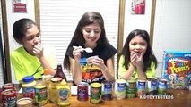 EAT IT OR WEAR IT CHALLENGE Super Messy DOG food CAT food | BB-8 Force Band Racing Challenge