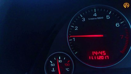 Audi A4 B6 190hp engine RPMs 2