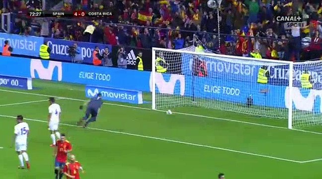 Andres Iniesta Goal HD - Spain	5-0	Costa Rica 11.11.2017