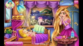 Disney Princess Rapunzel Mommy - Pregnant, Baby Birth and Care Game Compilation