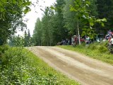 RALLYE DE FINLANDE WRC SKODA FABIA KOPECKY JUMP