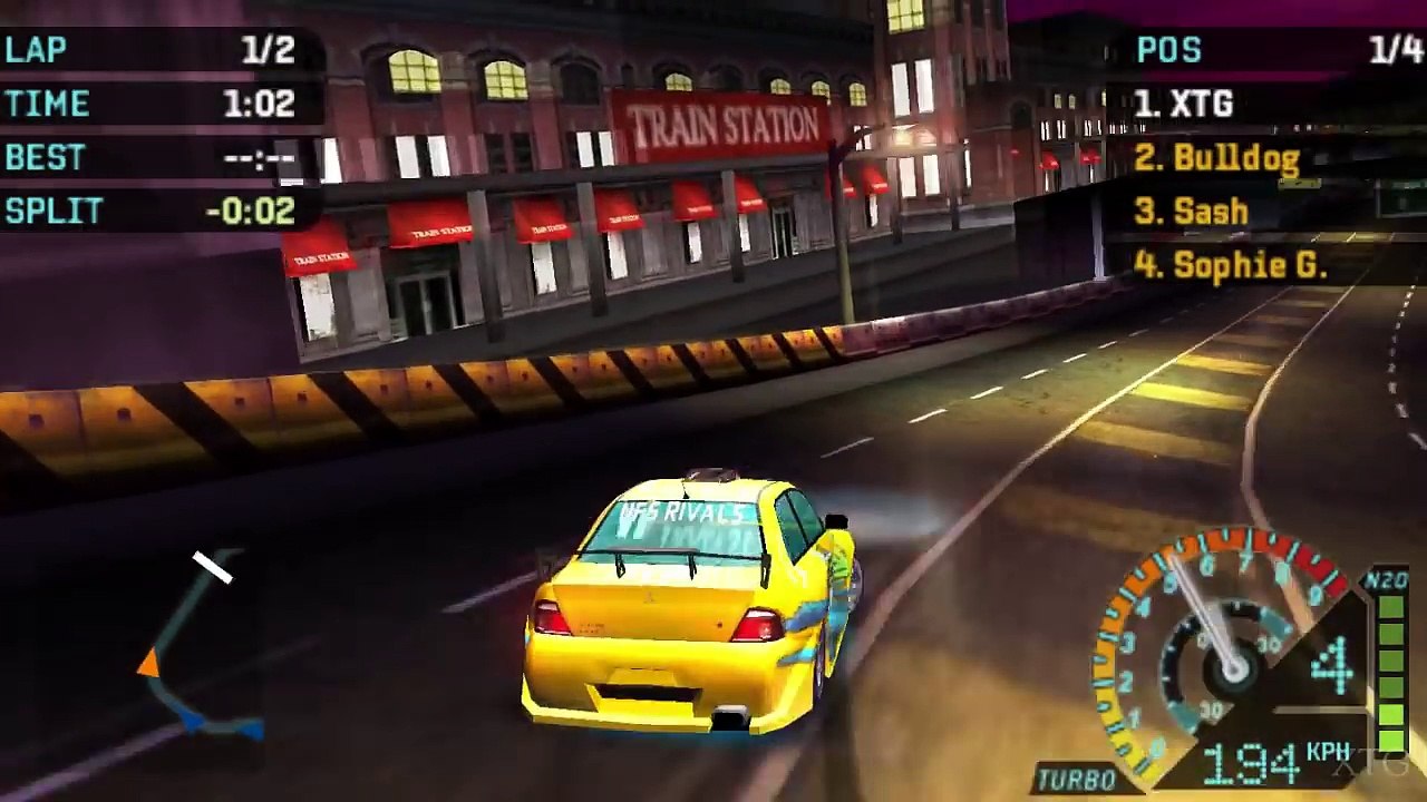 Need for Speed Underground Rivals PSP Gameplay HD