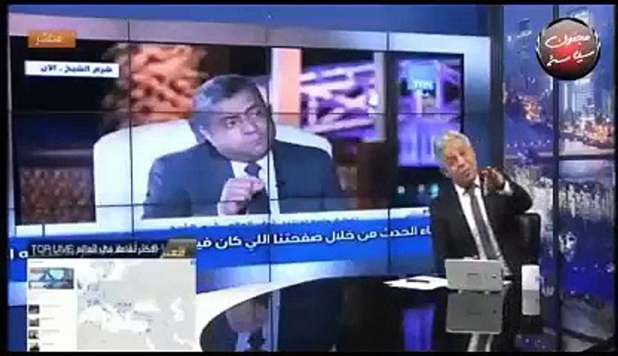 تعليق رهييب من معتز مطر علي الشاب الي قطع خطاب السيسي في منتدي شباب العالم