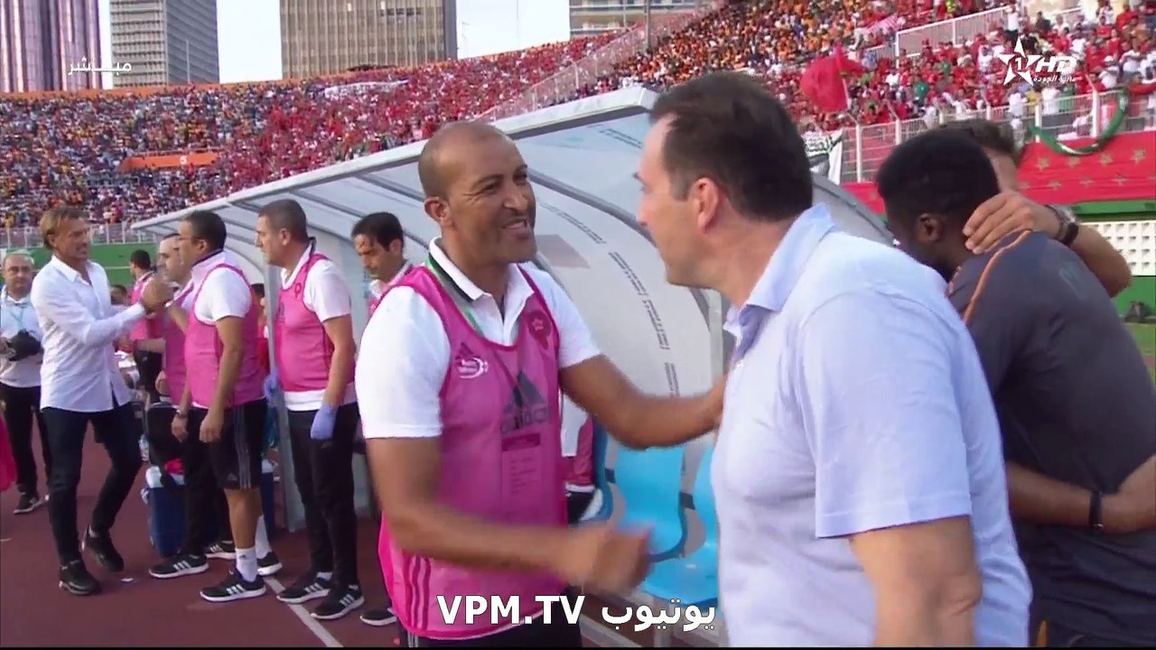 ساحل العاج المغرب [0-2] الشوط الاول بتعليق عبد الحق الشراط