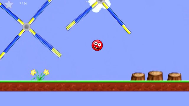 КРАСНЫЙ ШАР 6. Часть 1. Мультик ИГРА для детей New Red Ball. Красный шарик на Игрули TV