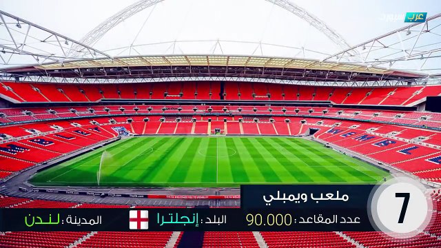 أكبر 10 ملاعب كرة القدم في العالم من بينهم ملعب في دولة عربية