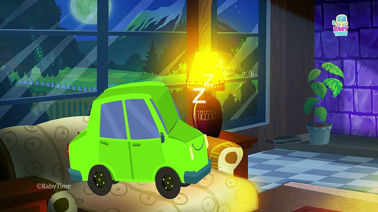 Little Green Car Rhymes | Twinkle Twinkle Little Star | Car Songs For Kids | Nursery Rhymes For Kids