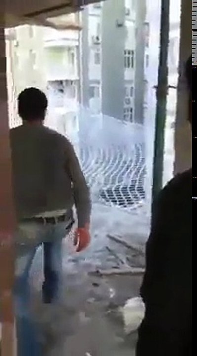 İnşaat güvenlik şeridi kontrolü - acemikamera