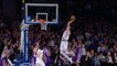 Kristaps Porzingis Throws it Down with one hand - Kings vs Knicks - November 11, 2017