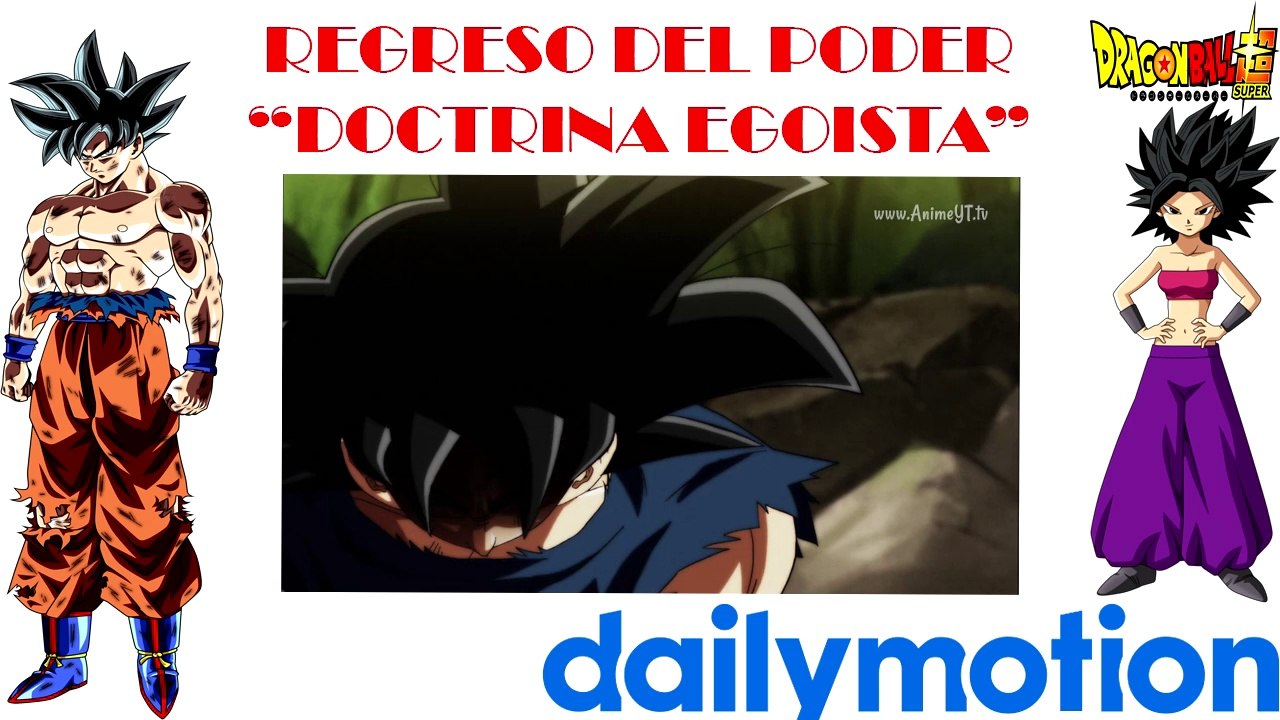 goku muestra la doctrina egoísta de nuevo