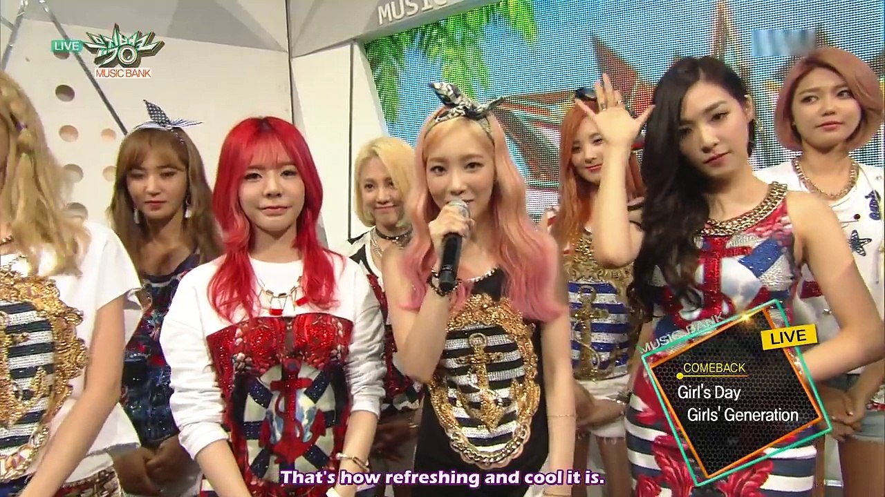 [ENG SUB] 150710 Girls' Generation PARTY 待机室