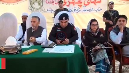 DPO Charsadda Zahoor Afridi Press conference