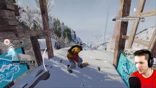Steep Gameplay - Bombing the Mountain with Blitz! - Lets Play Steep