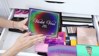 Makeup Collection + Storage | Eyeshadow Palettes