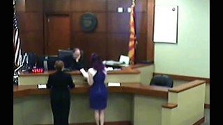 Public Record Court Video, from 02/12/2016. Scamber Goes to court