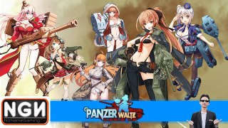 Panzer Waltz / Metal Waltz เกมมือถือรถถังสุดโมเอะ !!
