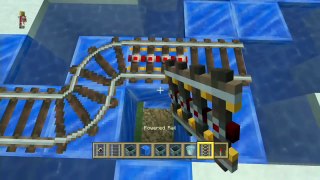 Minecraft :: Lets Build A Theme Park :: Squid Log Flume P1 :: E10