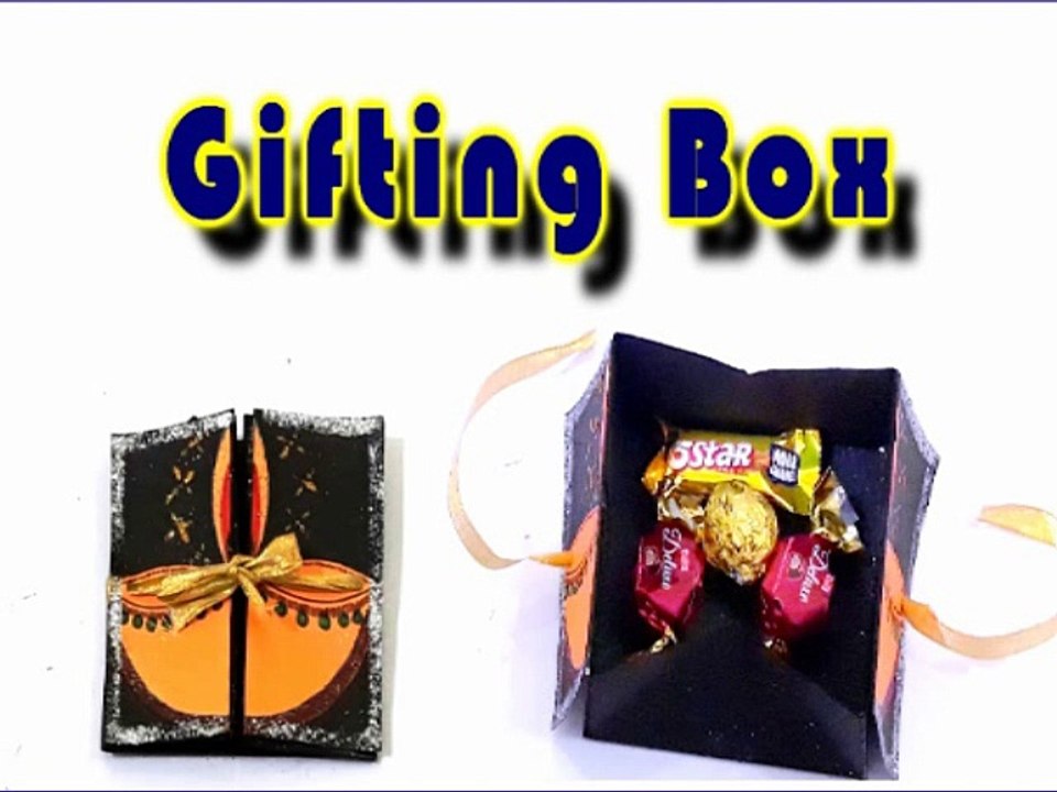 DIY || How to Make|| Make a Gift Box || Paper Craft
