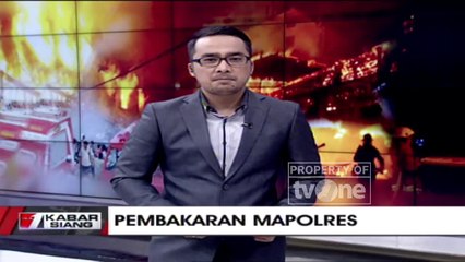 Polisi Buru Pembakar Polres Dharmasraya