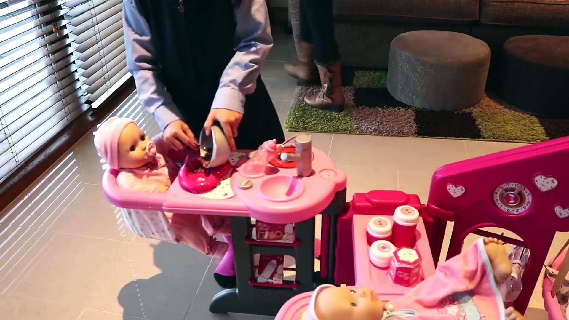 ⁣Baby Dolls Nursery Centre & Electronic Doctor Clinic Baby Annabell Lil cutesies Dolls Toys Play