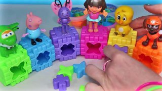 CORES Peppa Pig Patrulha Canina Super Wings Brinquedos Surpresas Massinhas Tintas Ingles 7 EPISODIOS