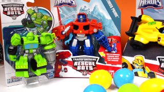 Transformers Lots of Surprise Eggs and Robots in Disguise Toys, Blind Bags and Battles!!