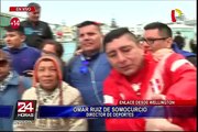 Hinchas peruanos en Wellington alientan selección tras empate en Nueva Zelanda