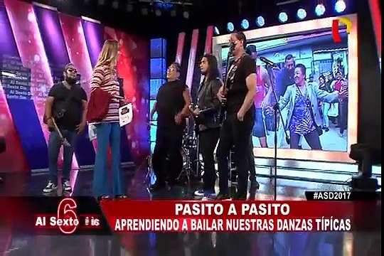 Aprendiendo a bailar las danzas típicas de nuestro Perú