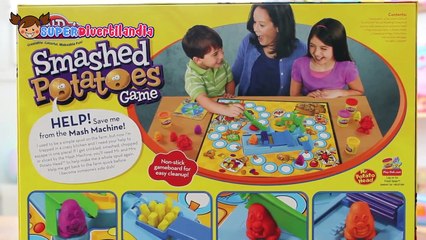 Patatas Aplastadas de Play-Doh con Mr. Potato - Smashed Potatoes Game.