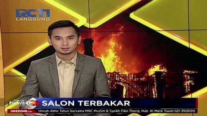 Inilah Video Rekaman Detik-Detik Salon Kecantikan Terbakar