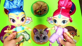 Shimmer and Shine Fidget Spinner Game with Doc McStuffins, Paw Patrol Surprise Toys | Ellie Sparkles