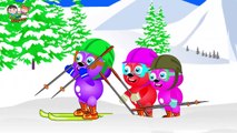 Mega Gummy Bear Ice Skating Finger Family Nursery Rhymes for Kids | Mega Gummy Bear Crying